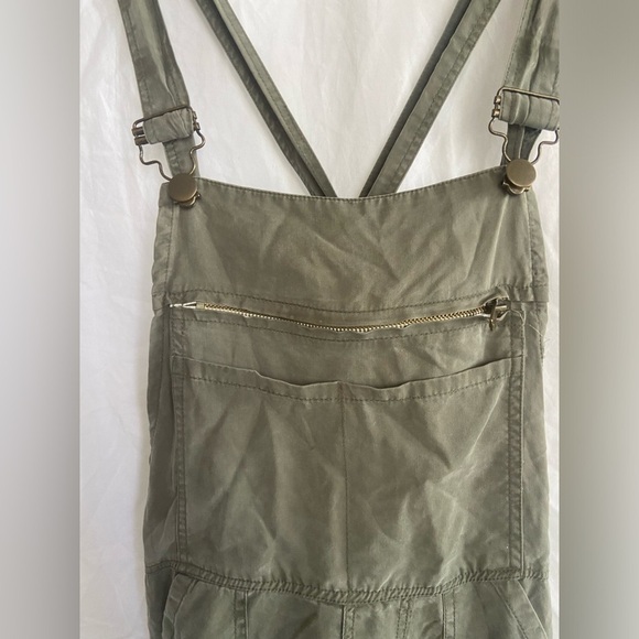 Karen Zambos Overalls in khaki Size Small - Picture 15 of 16